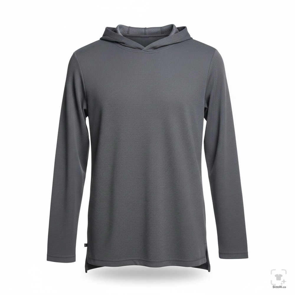 Leg3Nd Men's Charcoal Gray Hooded Sweatshirt